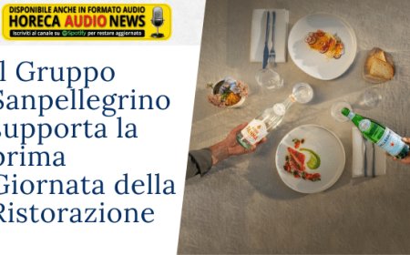 Il Gruppo Sanpellegrino supporta la prima Giornata della Ristorazione