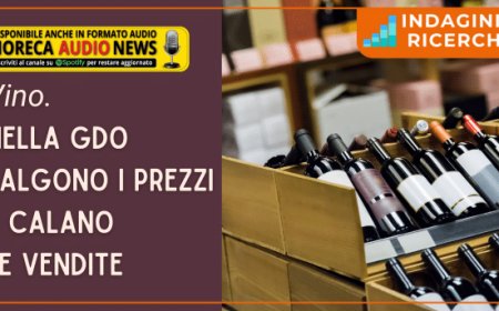 Vino. Nella GDO salgono i prezzi e calano le vendite