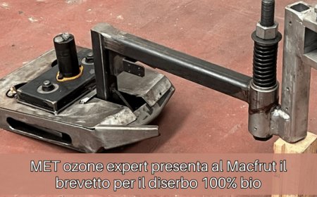 MET ozone expert presenta al Macfrut il brevetto per il diserbo 100% bio