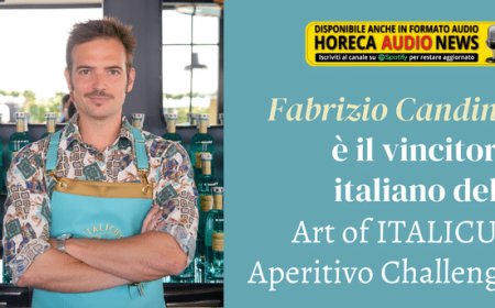Fabrizio Candino è il vincitore italiano dell'Art of ITALICUS Aperitivo Challenge