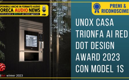 Unox Casa trionfa ai Red Dot Design Award 2023 con Model 1S