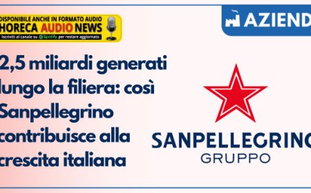 2,5 miliardi generati lungo la filiera: così Sanpellegrino contribuisce alla crescita italiana