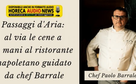 Passaggi d'Aria: al via le cene a 4 mani al ristorante napoletano guidato da chef Barrale