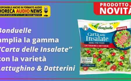 Bonduelle amplia la gamma “Carta delle Insalate” con la varietà Lattughino & Datterini