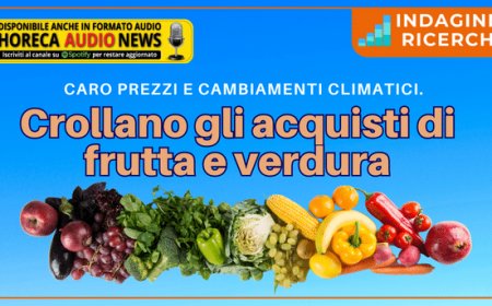 Caro prezzi e cambiamenti climatici. Crollano gli acquisti di frutta e verdura
