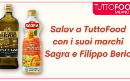 Salov a TuttoFood con i suoi marchi Sagra e Filippo Berio