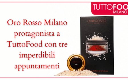 Oro Rosso Milano protagonista a TuttoFood con tre imperdibili appuntamenti