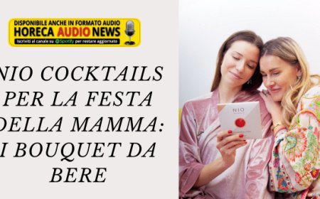 NIO Cocktails per la festa della mamma: i bouquet da bere