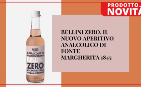 Bellini Zero, il nuovo aperitivo analcolico di Fonte Margherita 1845 