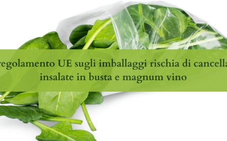 Il regolamento UE sugli imballaggi rischia di cancellare insalate in busta e magnum vino