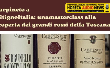 Carpineto a VitignoItalia: una masterclass alla scoperta dei grandi rossi della Toscana