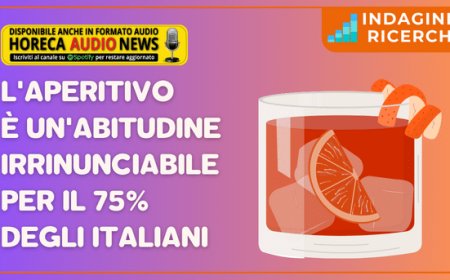 L'aperitivo è un'abitudine irrinunciabile per il 75% degli italiani