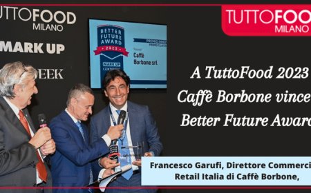 A TuttoFood 2023 Caffè Borbone vince il Better Future Award