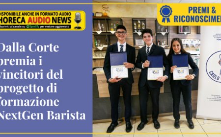 Dalla Corte premia i vincitori del progetto di formazione NextGen Barista