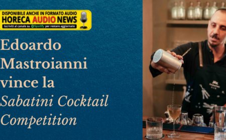 Edoardo Mastroianni vince la Sabatini Cocktail Competition