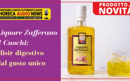 Liquore Zafferano 3 Cuochi: elisir digestivo dal gusto unico