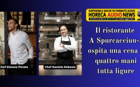 Il ristorante A Spurcacciun-a ospita una cena a quattro mani tutta ligure