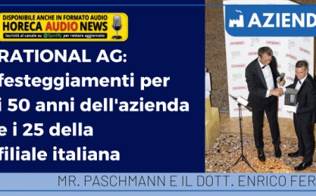 Rational AG: festeggiamenti per i 50 anni dell'azienda e i 25 della filiale italiana