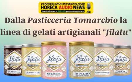 Dalla Pasticceria Tomarchio la linea di gelati artigianali "Jilatu"