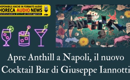 Apre Anthill a Napoli, il nuovo Cocktail Bar di Giuseppe Iannotti