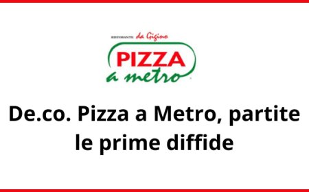 De.co. Pizza a Metro, partite le prime diffide
