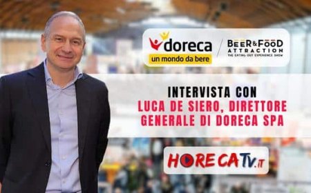 HorecaTv a Beer&Food Attraction 2023. Intervista con Luca De Siero di DORECA SpA