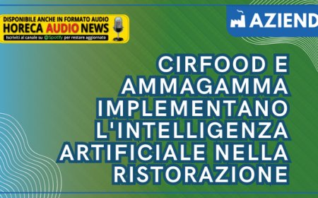 CIRFOOD e Ammagamma implementano l'intelligenza artificiale nella ristorazione