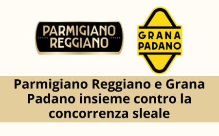 Parmigiano Reggiano e Grana Padano insieme contro la concorrenza sleale