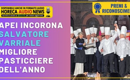 APEI incorona Salvatore Varriale Migliore Pasticciere dell'Anno