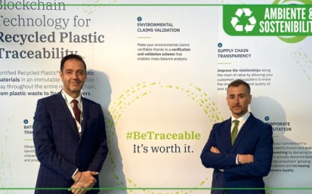 AMB e B. For Pet scelgono la blockchain Certified Recycled Plastic® di PlasticFinder®
