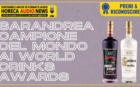 Sarandrea campione del mondo ai World Drinks Awards