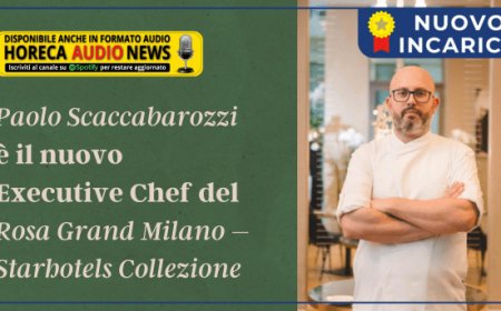 Paolo Scaccabarozzi è il nuovo Executive Chef del Rosa Grand Milano – Starhotels Collezione