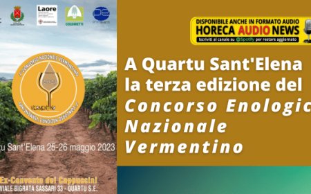 A Quartu Sant'Elena la terza edizione del Concorso Enologico Nazionale Vermentino