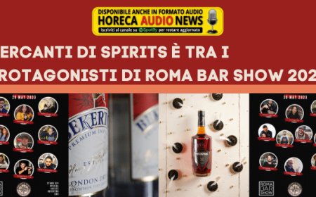 Mercanti di Spirits è tra i protagonisti di Roma Bar Show 2023