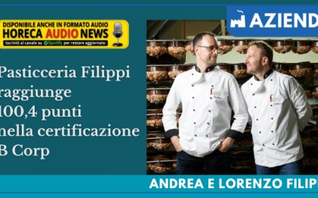 Pasticceria Filippi raggiunge 100,4 punti nella certificazione B Corp