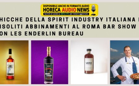 Chicche della spirit industry italiana e insoliti abbinamenti al Roma Bar Show con Les Enderlin Bureau