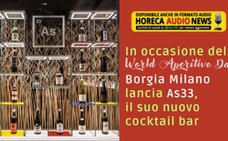 In occasione del World Aperitivo Day Borgia Milano lancia As33, il suo nuovo cocktail bar