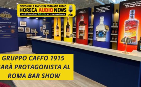 Gruppo Caffo 1915 sarà protagonista al Roma Bar Show