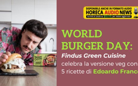 World Burger Day: Findus Green Cuisine celebra la versione veg con 5 ricette di Edoardo Franco