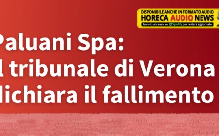 Paluani Spa: il tribunale di Verona dichiara il fallimento