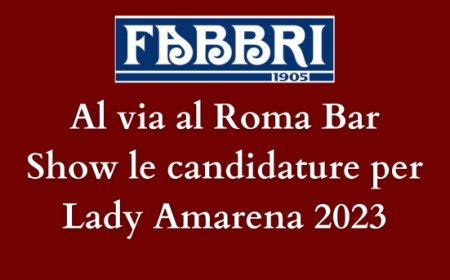Al via al Roma Bar Show le candidature per Lady Amarena 2023