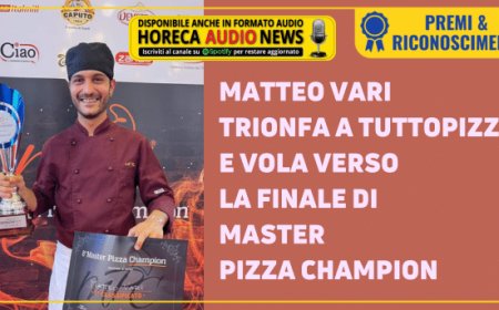 Matteo Vari trionfa a Tuttopizza e vola verso la finale di Master Pizza Champion
