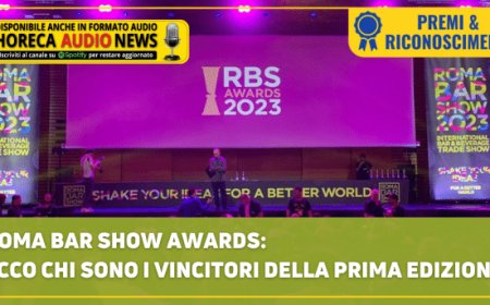 Roma Bar Show Awards: ecco chi sono i vincitori della prima edizione