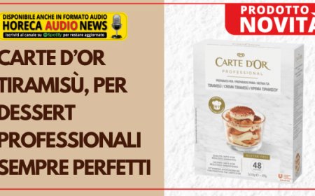 Carte D’Or Tiramisù, per dessert professionali sempre perfetti