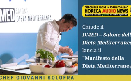 Chiude il DMED – Salone della Dieta Mediterranea e lancia il "Manifesto della Dieta Mediterranea"
