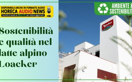 Sostenibilità e qualità nel latte alpino Loacker