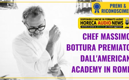 Chef Massimo Bottura premiato dall'American Academy in Rome