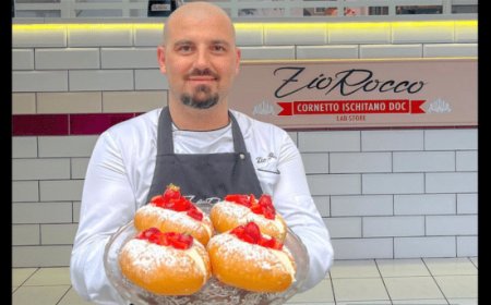 Rocco Cannavino "Zio Rocco" presenta il suo maritozzo rivisitato