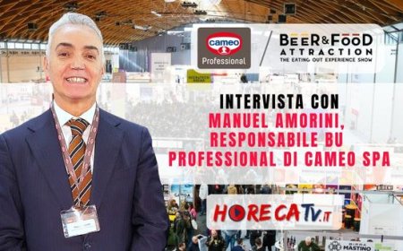 HorecaTv a Beer&Food Attraction 2023. Intervista con Manuel Amorini di Cameo