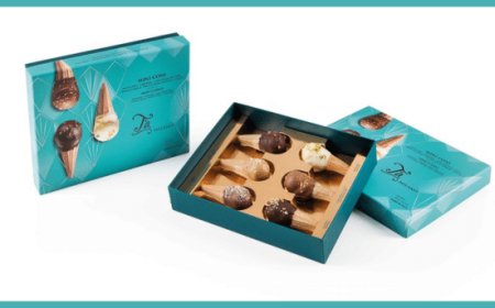 La Confezione Degustazione Mini Coni di T’a Milano in sei gusti diversi